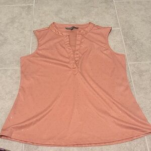 Women's Sleeveless Peach Top